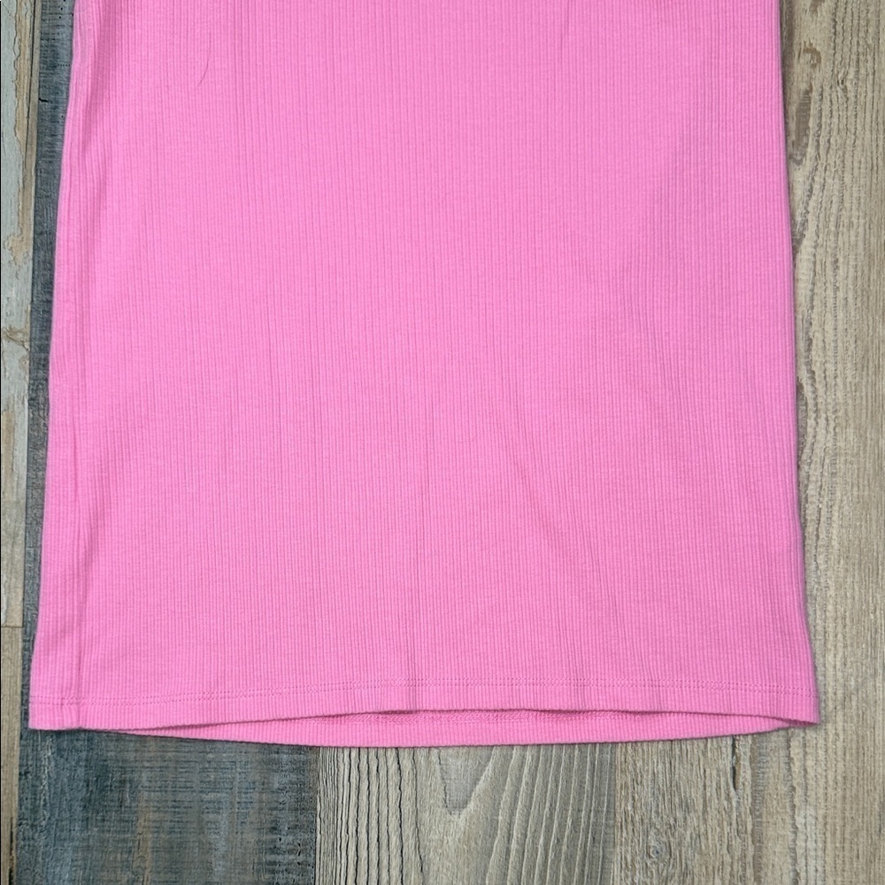 J. Crew Pink Ruffle Tank Top - Picture 4 of 5